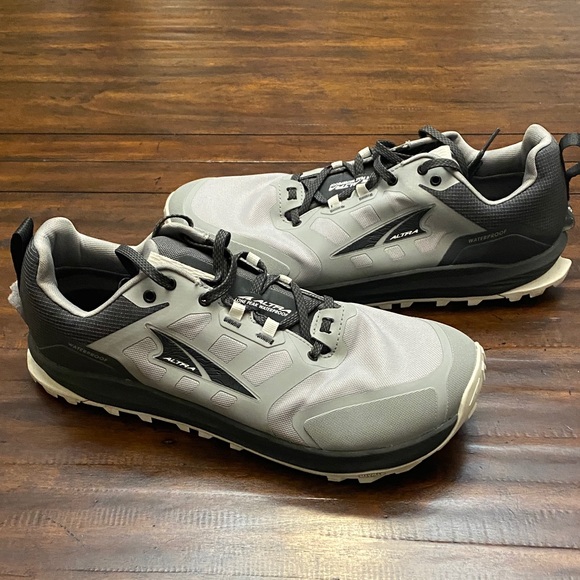 Altra Gray Lone Peak Waterproof Men US 11 ACS - Picture 1 of 4